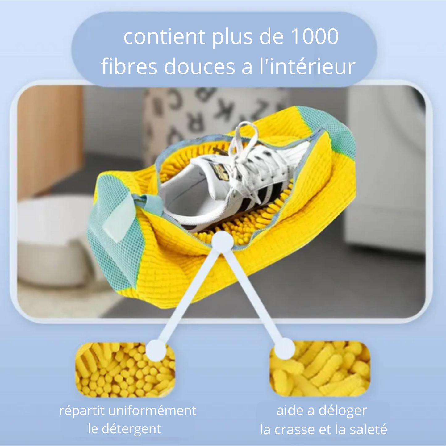 Sac de Lavage Premium pour Chaussures